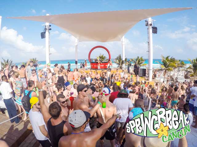 Spring Break Cancun Oasis Day Parties